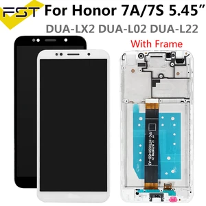 ЖК-дисплей 5,45 ''для Huawei Honor 7A, дигитайзер сенсорного экрана 7S DUA-L22, L02, L22, LX2, ЖК-экран с рамкой