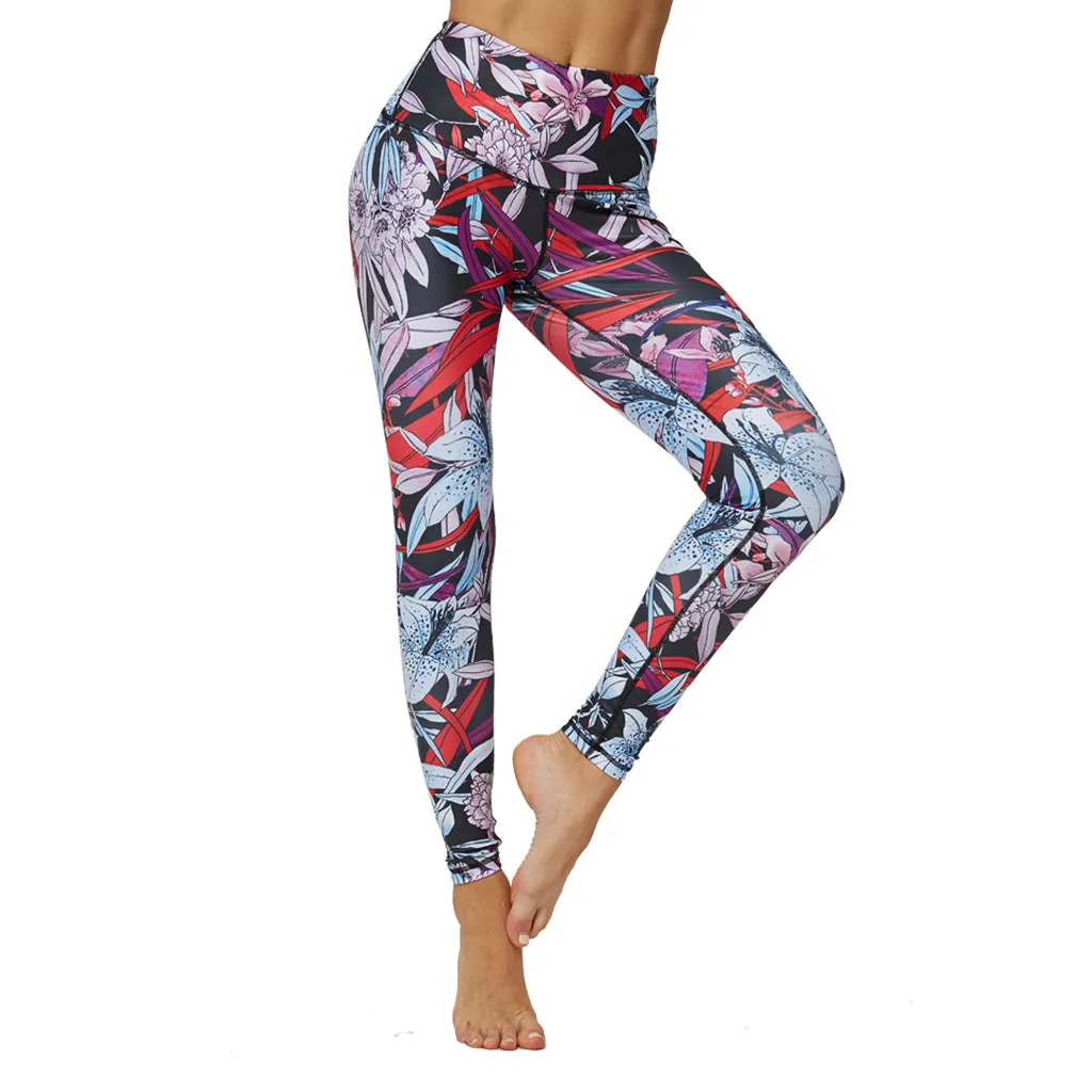 Женские обтягивающие спортивные Капри с высокой талией Сексуальные облегающие