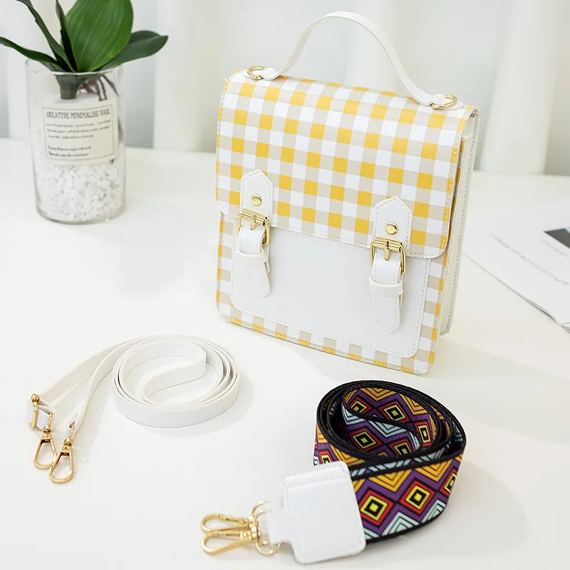 Женская сумка через плечо новинка 2019 мессенджер маленькая квадратная