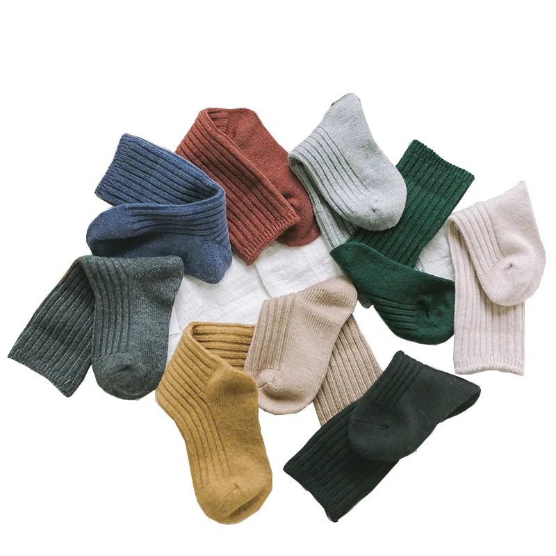 5 Pair/lot 0-5 years Kids Soft Cotton Socks Boy Girl Baby Cute Warm sport For Spring Summer Autumn Winter Children Casual socks
