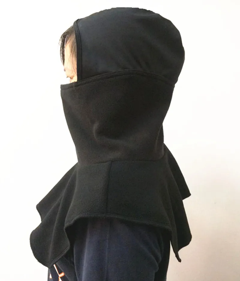 Уличная Балаклава Зимняя Теплая Флисовая для лица мотоциклетная ветрозащитная