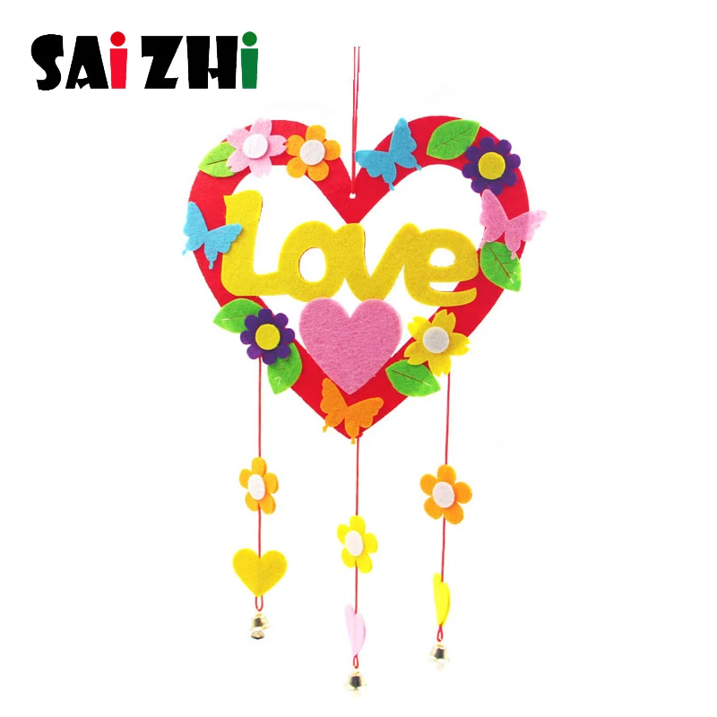 Saizhi ручной работы из нетканого материала колокольчиков детский сад с