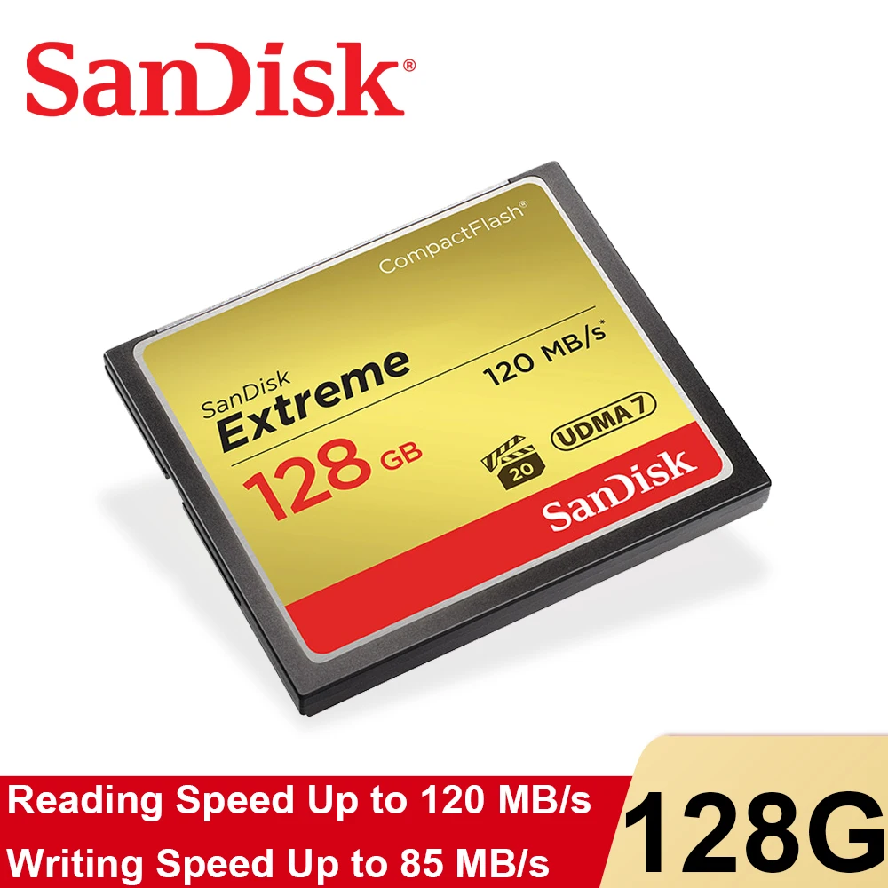 

Sandisk компактная флеш-карта памяти, 32 ГБ, 64 ГБ, 128 ГБ