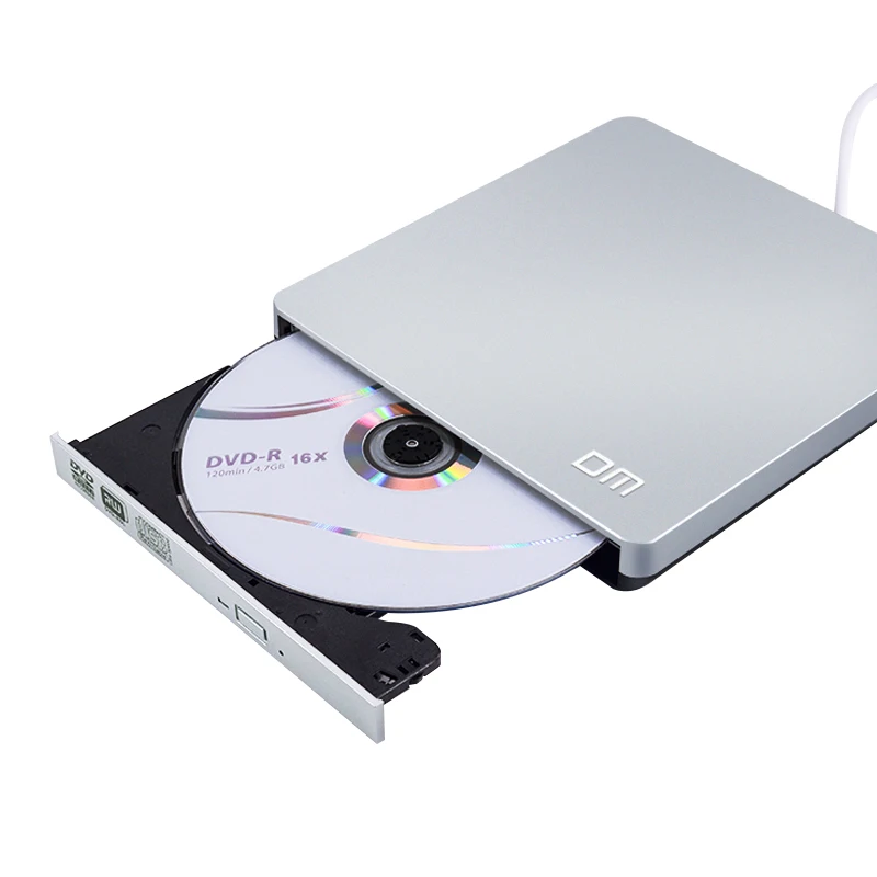 DM USB Оптический привод Внешний 3 0 CD/DVD ROM Combo DVD RW горелка для ноутбука Dell Lenovo Mac OS