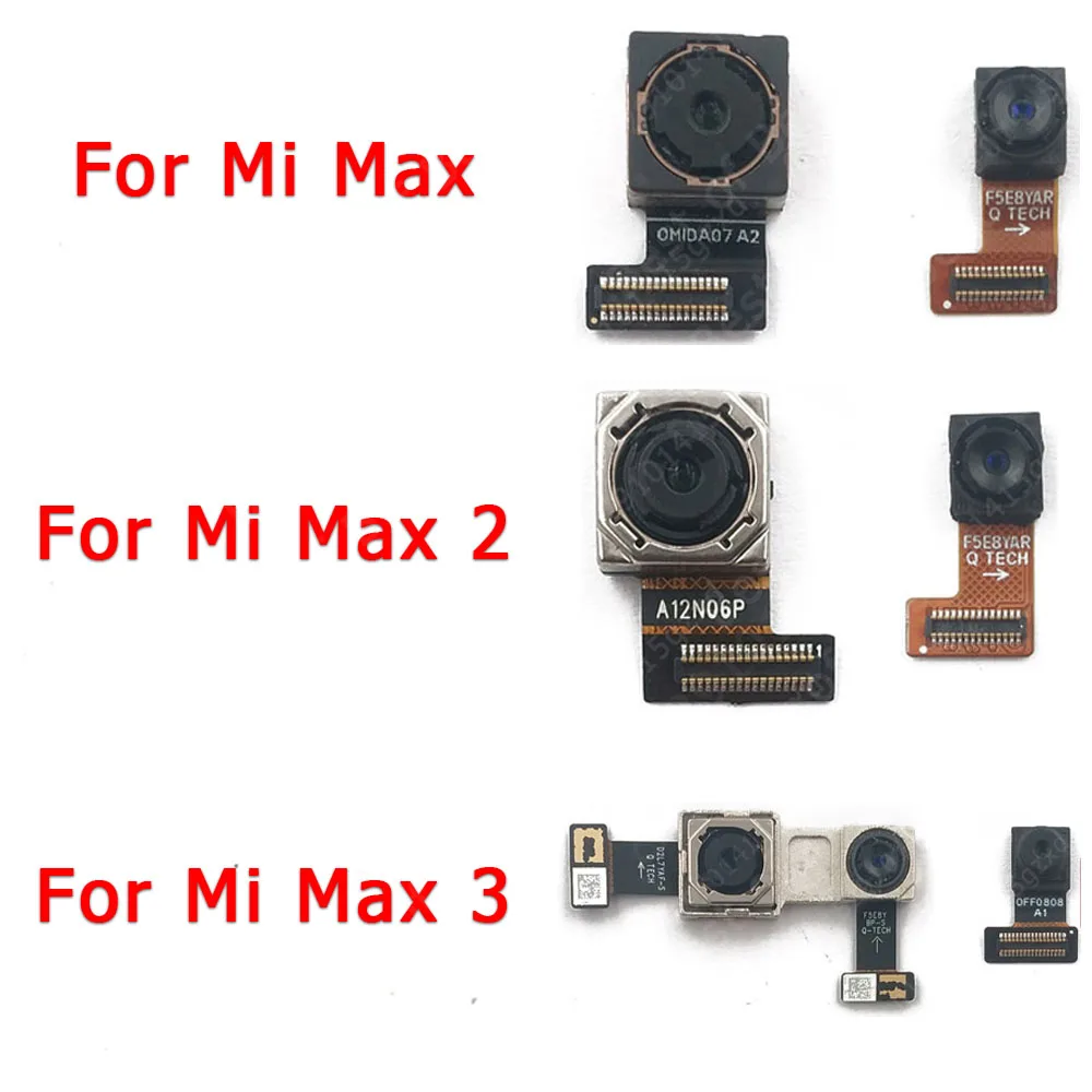 

Original Front Back Camera For Xiaomi Mi Max 3 2 Max3 Max2 Backside Facing Selfie Frontal Rear Flex Camera Module Spare Parts