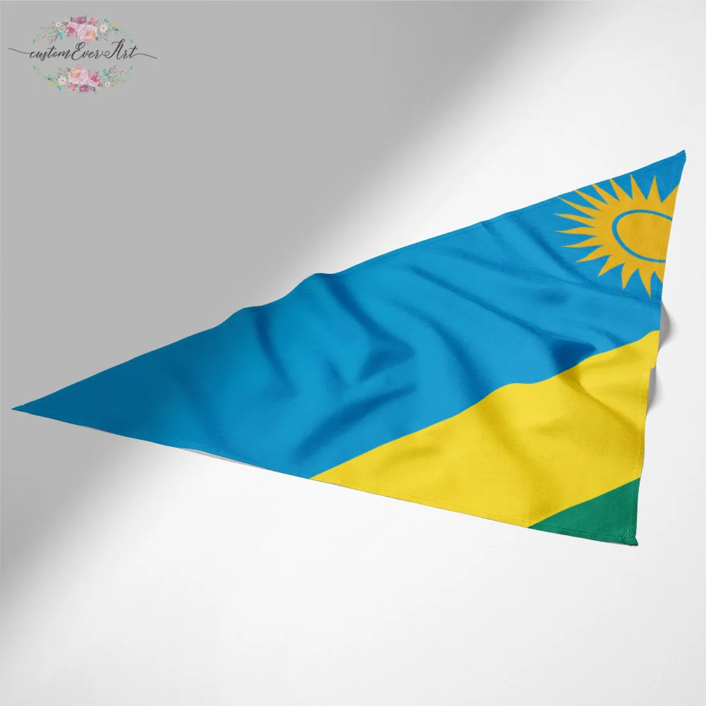 

The Rwanda flag Dog Bandana Cat Bandana Pet Bandana Pet Accessory personalized name custom pet present scarf