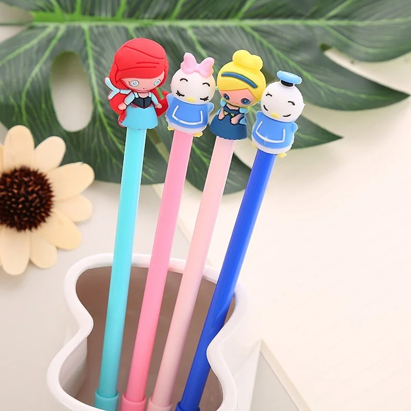 

4penCreative stationery mermaid neutral pen cartoon little duck pen lovely student supplies neutral pen