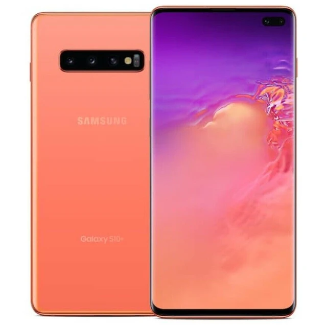 Samsung Galaxy S10+ S10 Plus G975U1 128GB/512GB/1TB Unlocked Mobile Phone Snapdragon 855 Octa Core 6.4" 16MP&Dual 12MP 8GB RAM 4