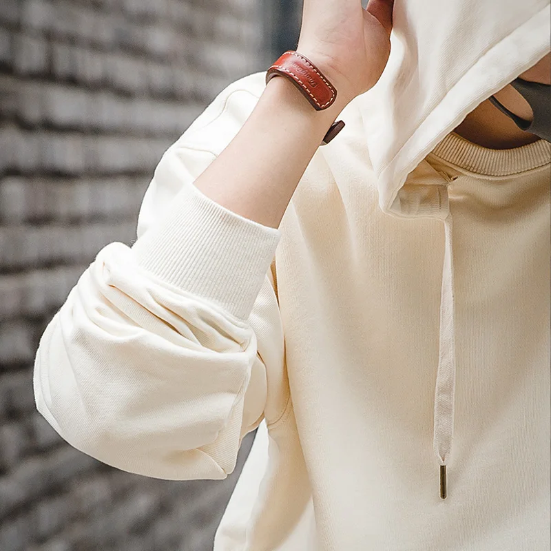 Свитшот мужской с капюшоном в стиле ретро|Мужские толстовки и свитшоты| |