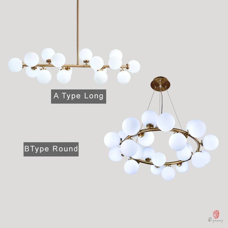 Художественная декоративная светодиодная Подвесная лампа с пузырьками