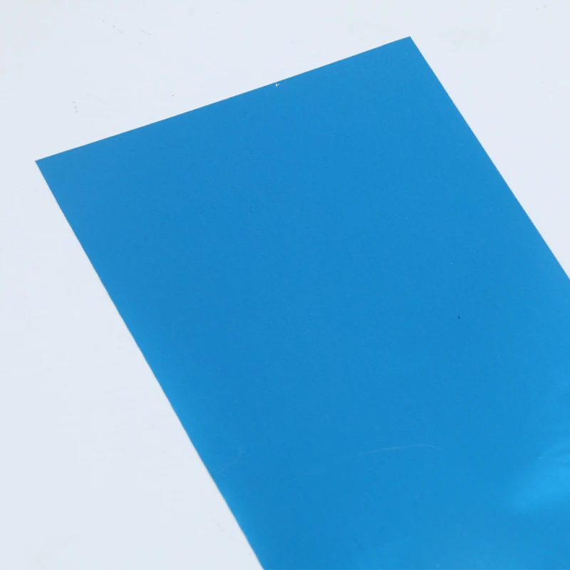 Горячее тиснение фольга бумага Небесно-Голубой голографический переносной