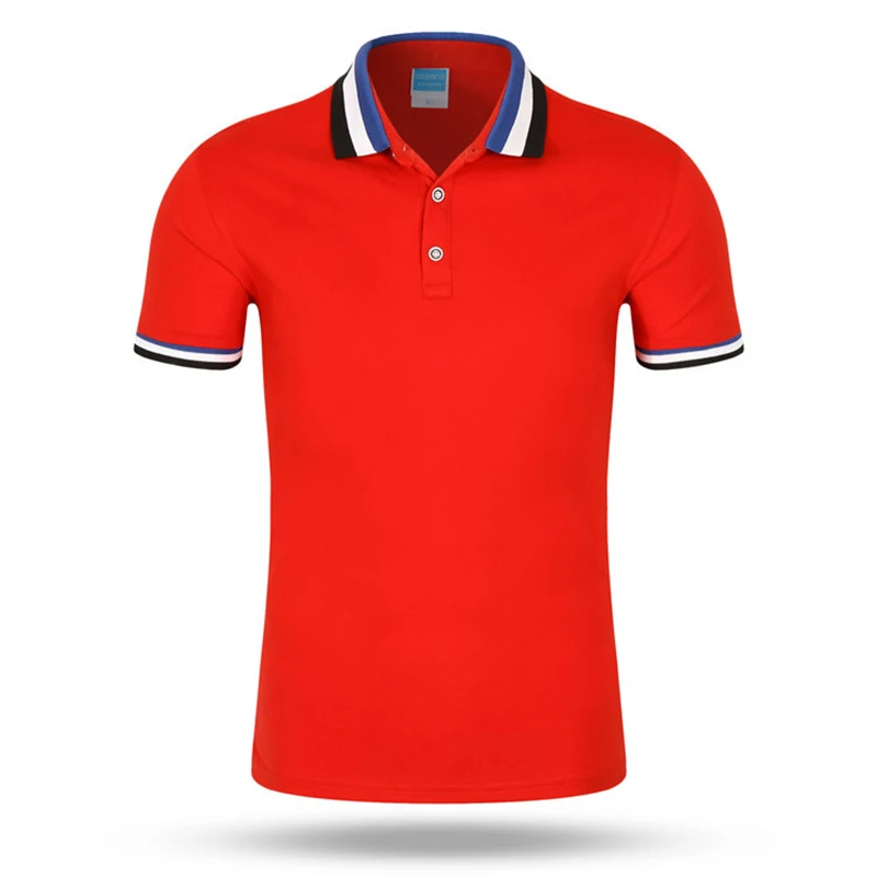 

220g32 full staple cotton casual classic Lapel short sleeve