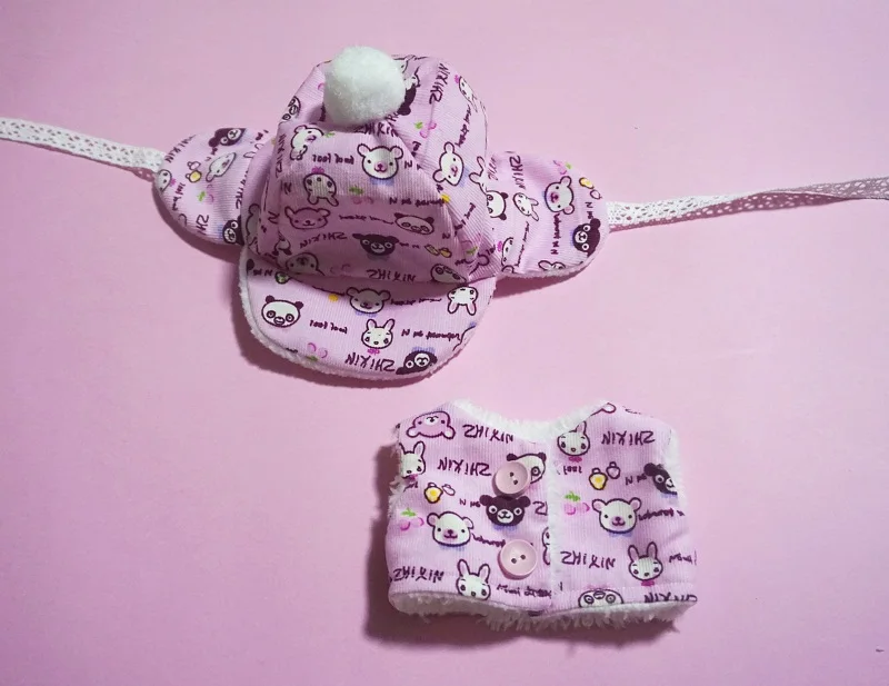 

[MYKPOP]KPOP Doll's Clothes and Accessories: 2pcs Winter Clothes for 20cm Doll, KPOP Fans Collection SA19101006