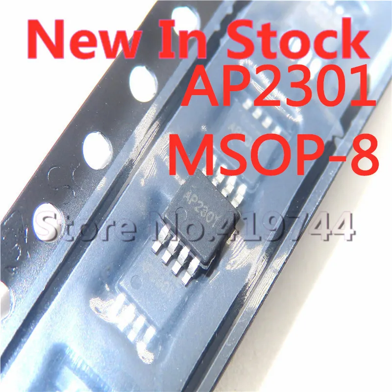 5 шт./лот AP2301MPG-13 MSOP-8 AP2301 MSOP8 чип управления питанием в наличии новый оригинальный IC