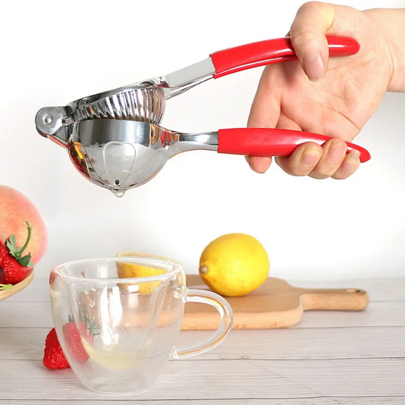 Stainless Steel Manual Hand Press Lemon Citrus Juicer Orange Squeezer Kitchen Bar Processor Gadget Cuisine Tools#25 | Дом и сад