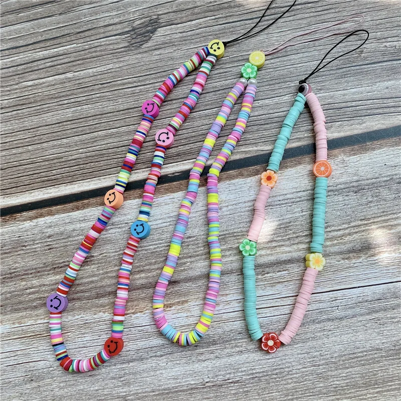 Горячая Boho ремешок для ношения на запястье цепи мобильный телефон держатель