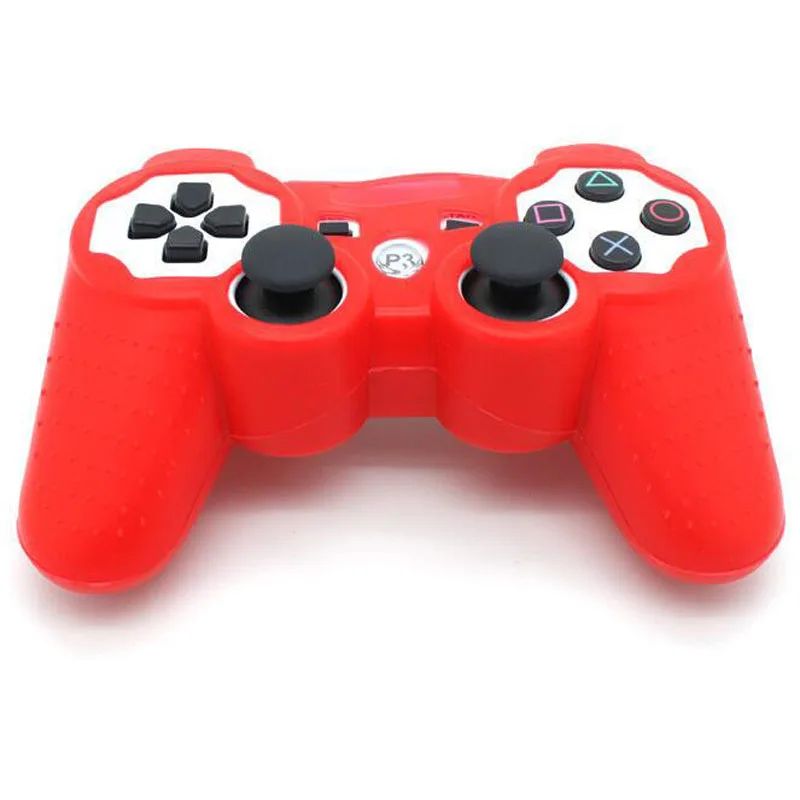 Для sony playstation Dualshock 2/3 PS2 PS3 контроллер защитный чехол силиконовый резиновый