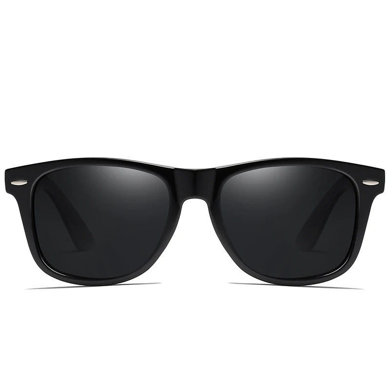 Роскошные мужские поляризованные солнцезащитные очки модные квадратные пк