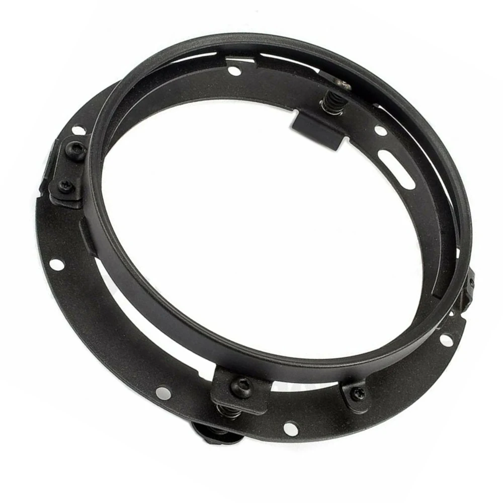

Stainless steel Headlight Bracket Round For Jeep Wrangler JK 2007-2016 Holder