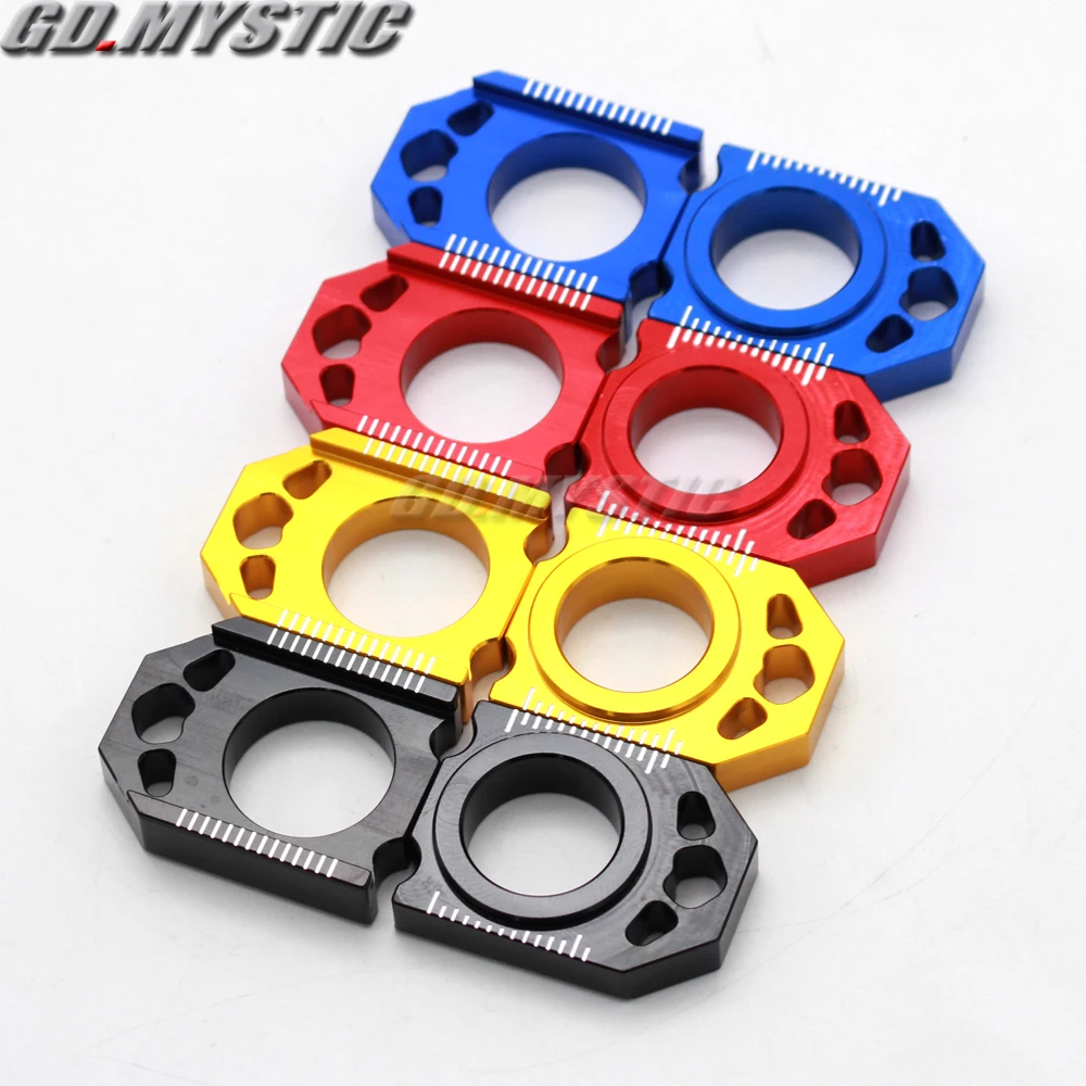 Регулятор задней цепи с ЧПУ красный блок осей для CR125R CR250R 02 07 CRF250R CRF250X 04 19 CRF450R CRF450X