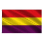 Flagnshow 2X33X5 футов Испанский флаг республиканской Республики эспана военный постер баннер флаги Испании