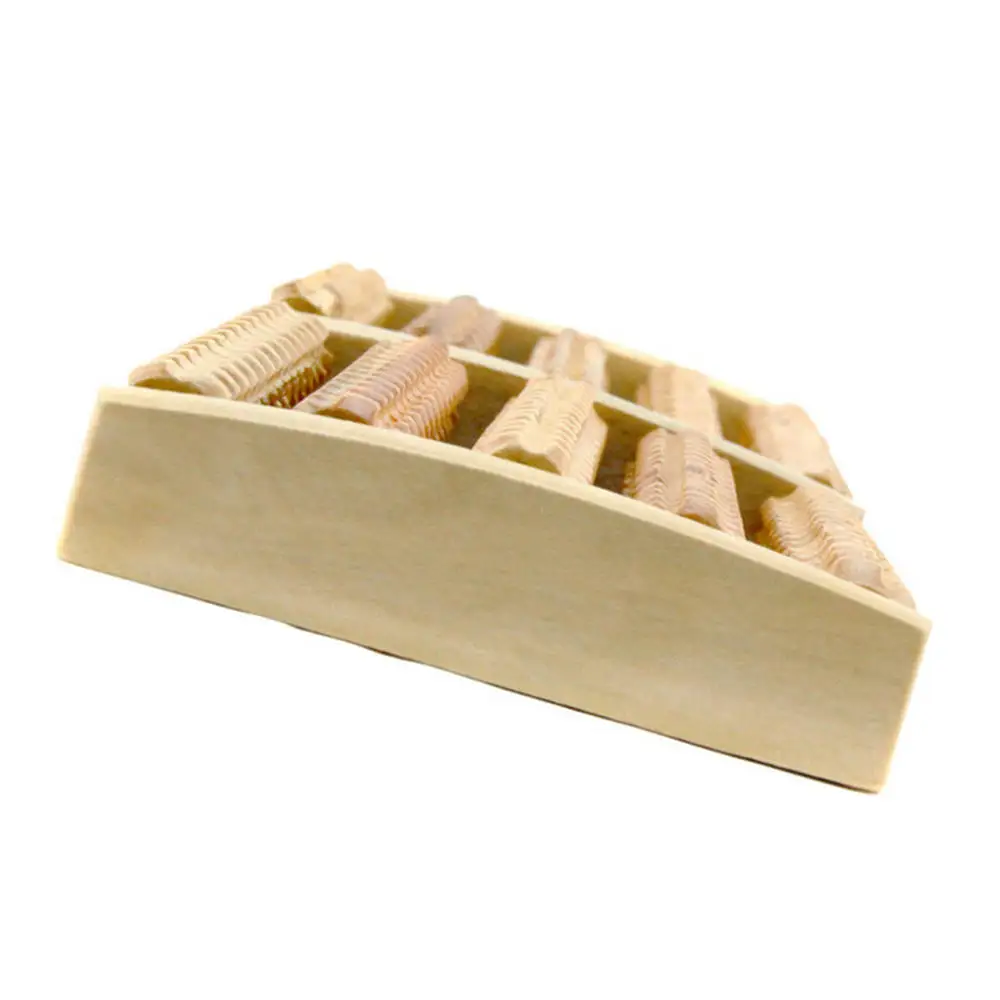 Деревянный ролик для ног деревянный Уход за ногами массаж спа рефлексотерапия