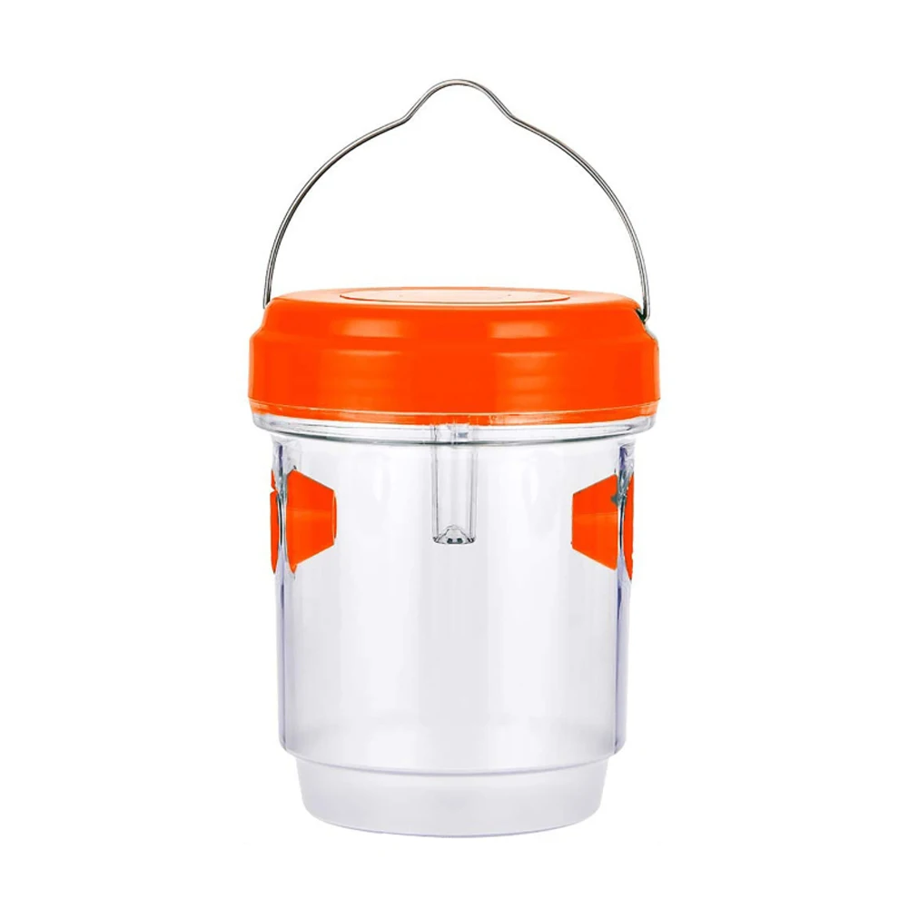 

Gardening Solar LED Fly Trap Insect Trap Drosophila Fruit Fly Wasp Non-Toxic Insect Repellents Garden Park Insect Catcher Tool