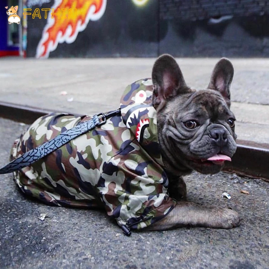 FATHIN Одежда для собак Pupreme pawmaster Pet французская футболка с бульдогом свитер для собак спортивный Ретро Чихуахуа кошка одежда для домашних животных s-xxl