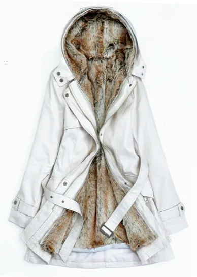 Женская длинная куртка со съемной кашемировой подкладкой теплая зимняя с