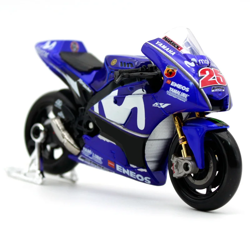 Maisto 1:18 YAMAHA 46# Валентино Росси 25# виньялес модель мотоцикла Moto GP YZR M1 Мотоцикл Модели Diecast коллекция детских игрушек подарки