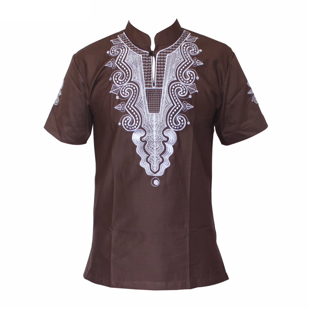 Африканская одежда Dashiki модная Мужская/Женская уникальная вышитая дизайнерская