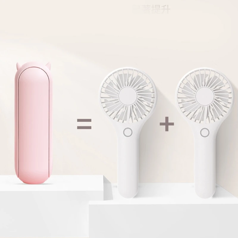 Портативный портативный вентилятор персональный USB Перезаряжаемый мини 24 hs