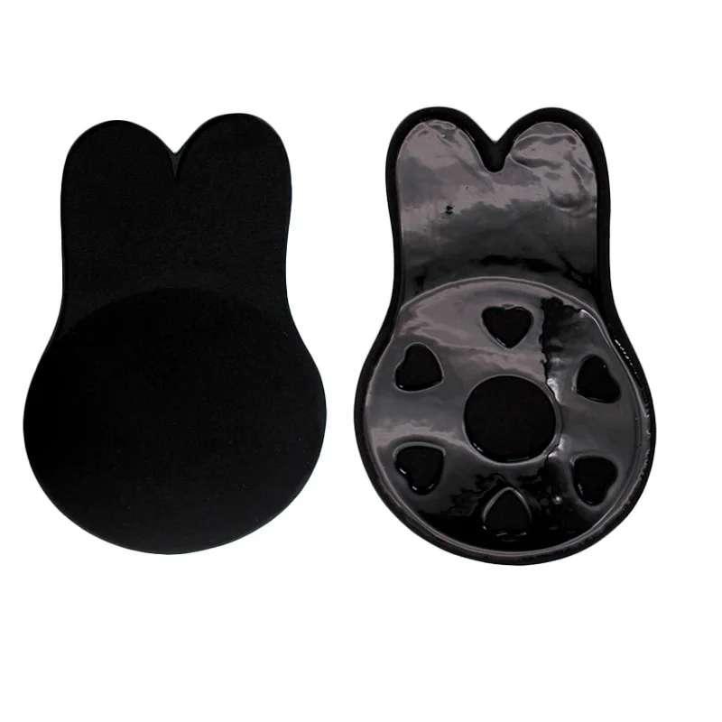 Бюстгальтер для женщин бюстгальтер кролик наклейка на сосок подтяните