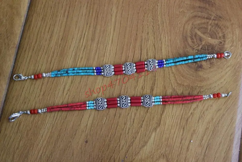

Tibet Nepal craft jewelry, pure handmade, national style, dance bracelet