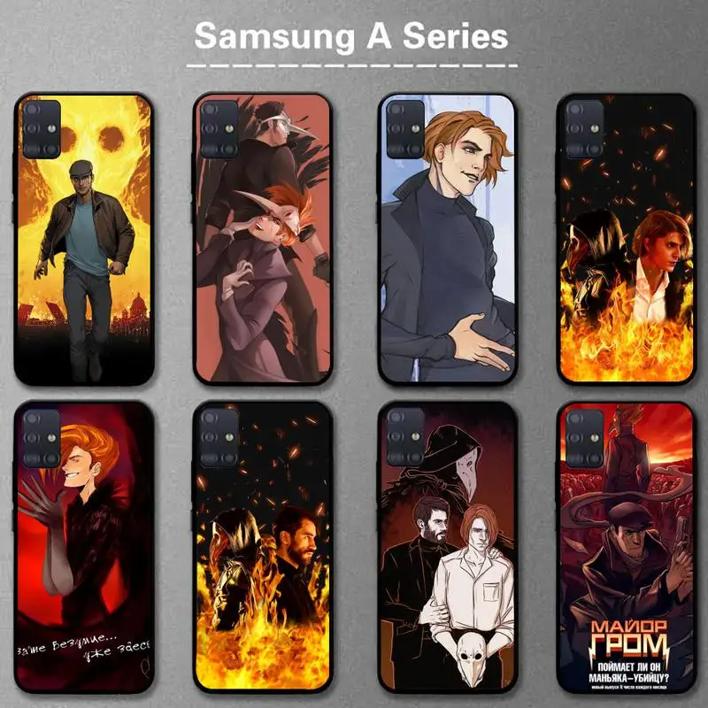 

Major Grom Phone Case For Samsung A6 A7 A8 A10 A11 A20 A21 A30 A31 A40 A50 A70 A80 A91 Plus S E Cover