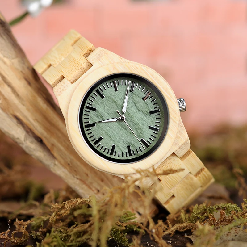 bobo bird hot bamboo wood watch for women 2020 brand design 4 oclock lug wooden face quartz wrist watches gift oem dropshipping free global shipping
