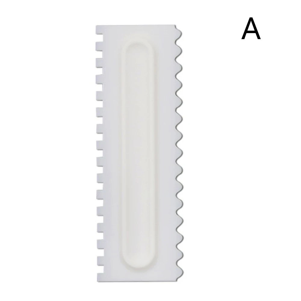 Расческа для украшения торта глазурь скребок кондитерский дизайн текстура