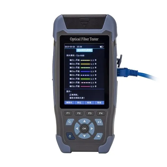 Многофункциональный OTDR NK3200D 24/22 дБ 60 км 1310 нм с измерителем мощности тестер