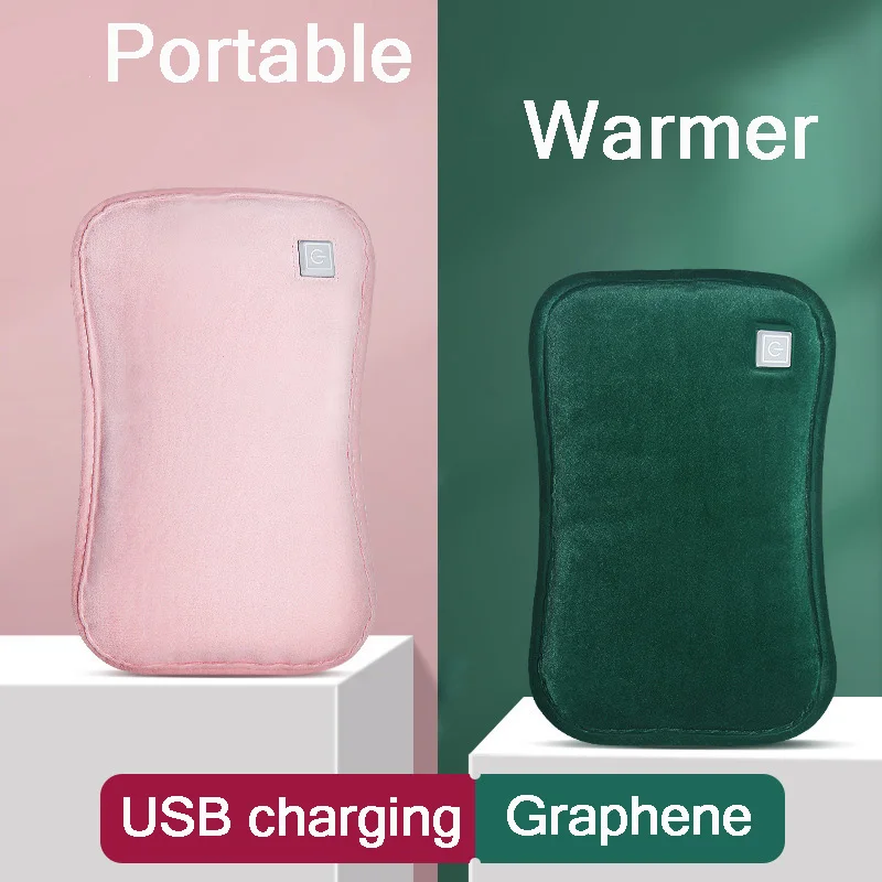 Грелка для рук с электрическим подогревом и USB-портом графеновая грелка сумок