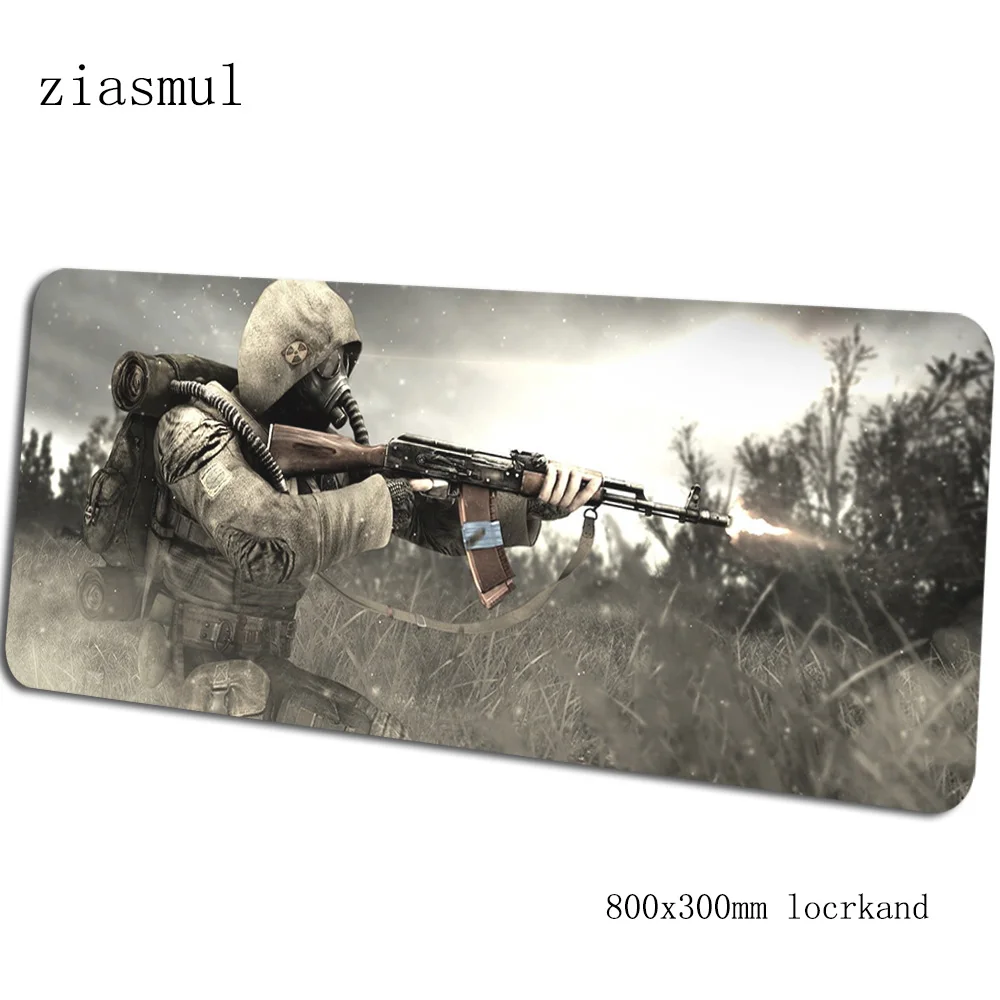 Stalker padmouse 80x30 см игровой коврик для мыши с HD принтом большой коврик для мыши геймерский компьютерный стол высокое качество коврик notbook mousemat pc - Цвет: pattern 8