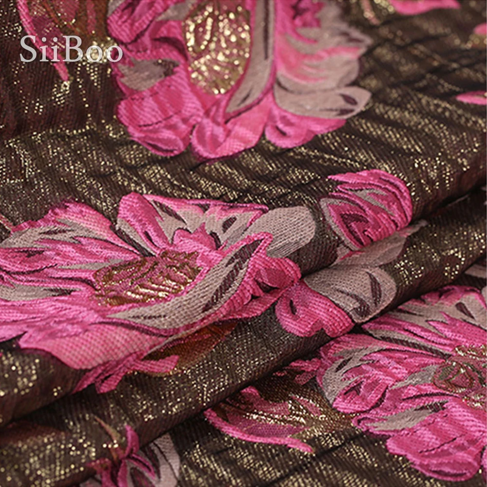 Итальянская Роскошная коричневая с 3D розовыми цветочными металлическими