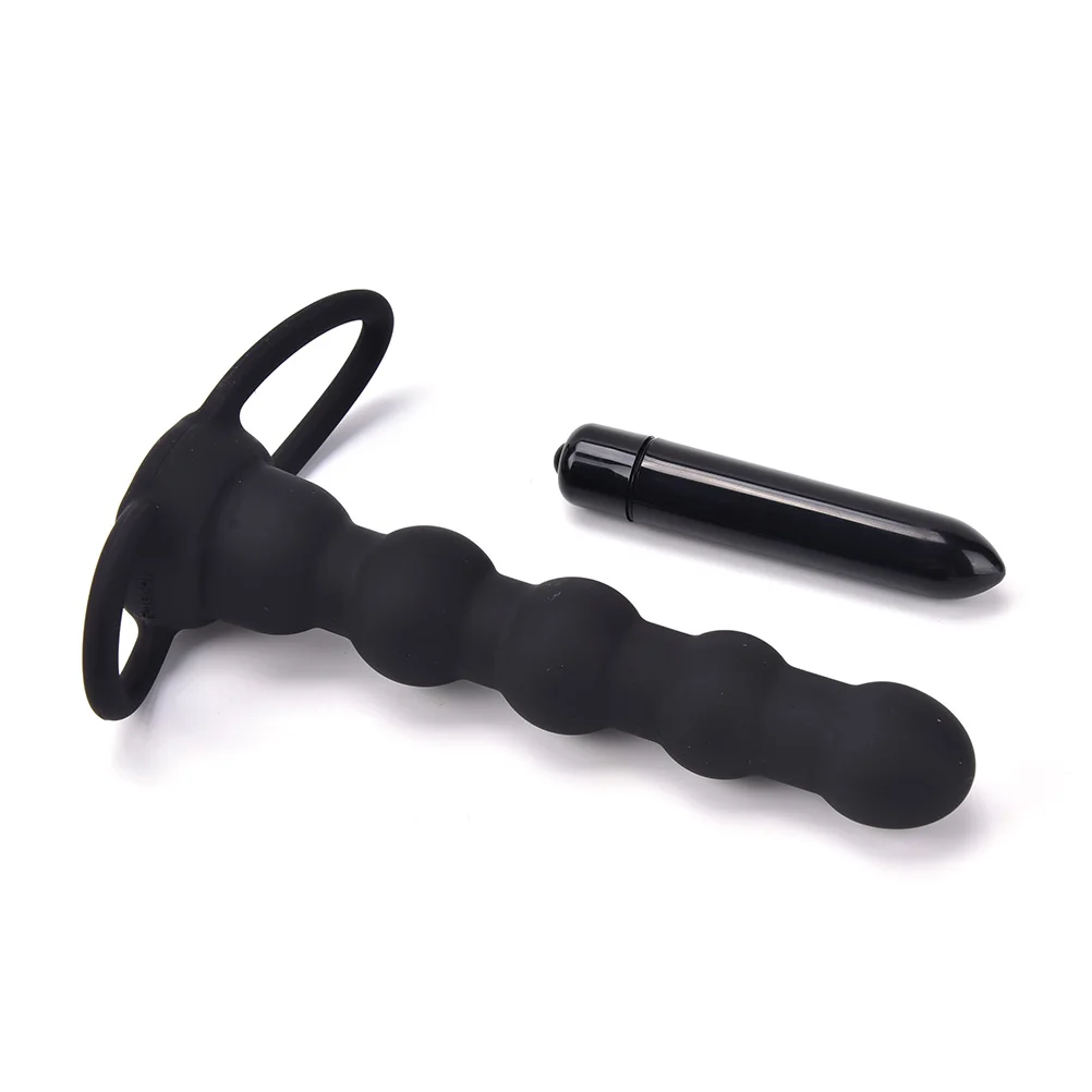 Vibrators For Women Double Penetration Strapon Dildo Vibrator Anal Plug Strap On Intimate Sex Products Toys | Красота и здоровье