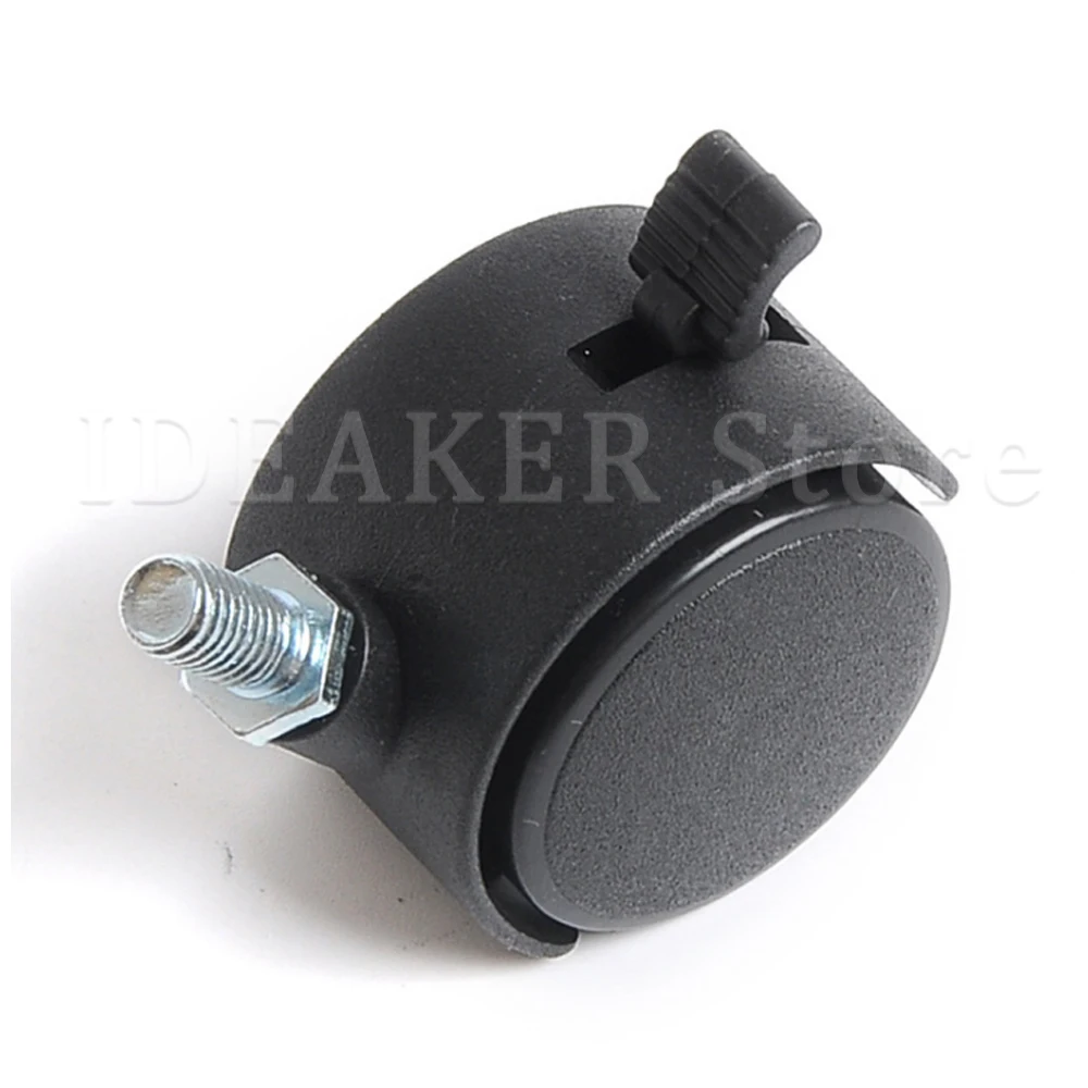 5 шт нейлон мебель универсальный ролик молчание колеса офиса без тормоза