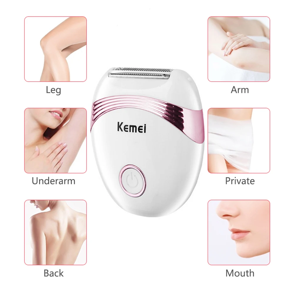 Электрический женский эпилятор перезаряжаемый портативный инструмент для