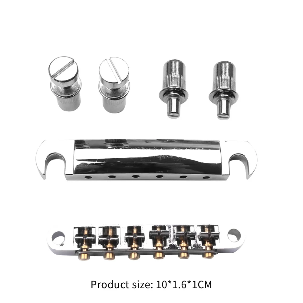 einstellbare tune o matic brücke roller sattel mit schrauben für lp epi elektrische gitarre instrumente gitarre gadgets hohe qualität f
