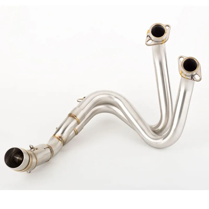 

Motorcycle modified exhaust muffler middle link pipe for ER6N ER6F 2012-2016 Z650 2012-2020