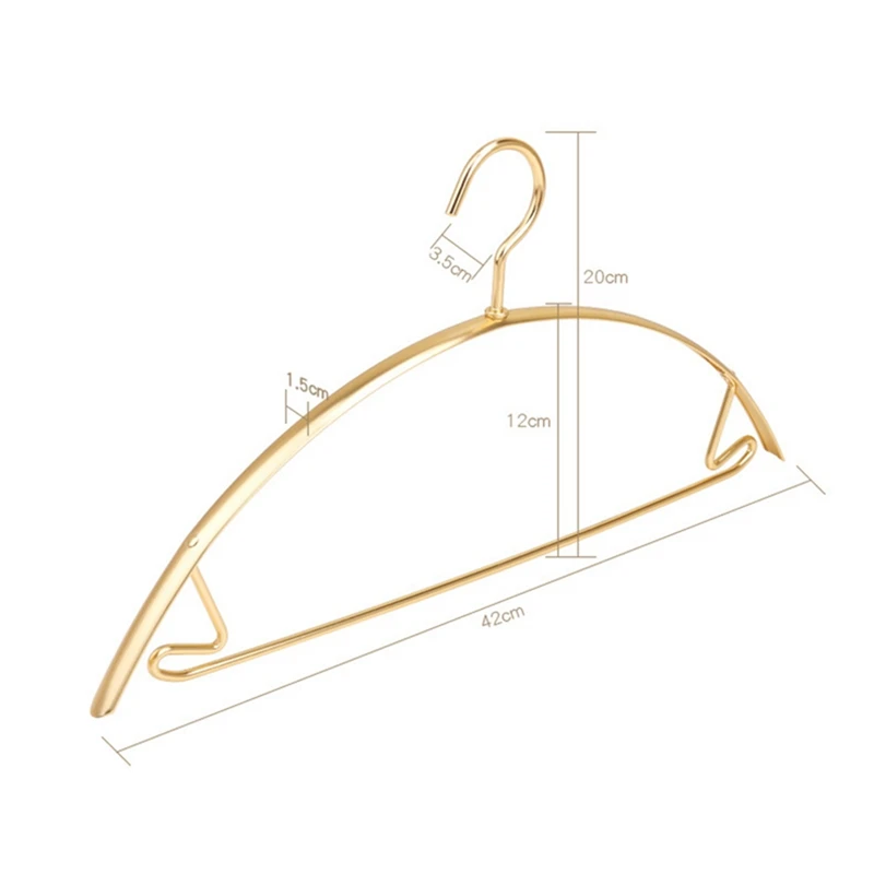 5Pcs Clothes Hanger Anti Slip Seamless Aluminum Alloy Clothing Drying Rack Wardrobe Storage Hanging Pants Hangers | Дом и сад