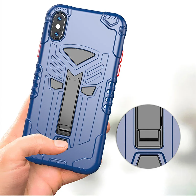 Силиконовый ТПУ чехол Toraise для iPhone 11 Pro MAX XR подставка XS Max X 7 Plus 8 6 6s