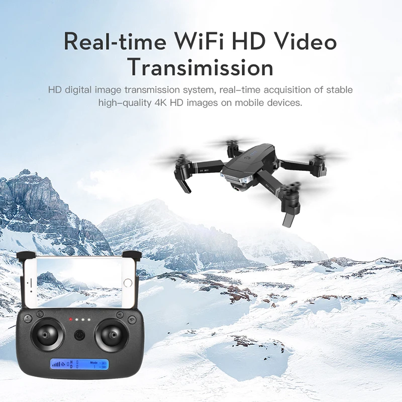 SG901 Дрон 4K двойная HD камера wifi FPV оптический поток Квадрокоптер Профессиональный Следуйте за мной Вертолет Hover складной игрушечные дроны