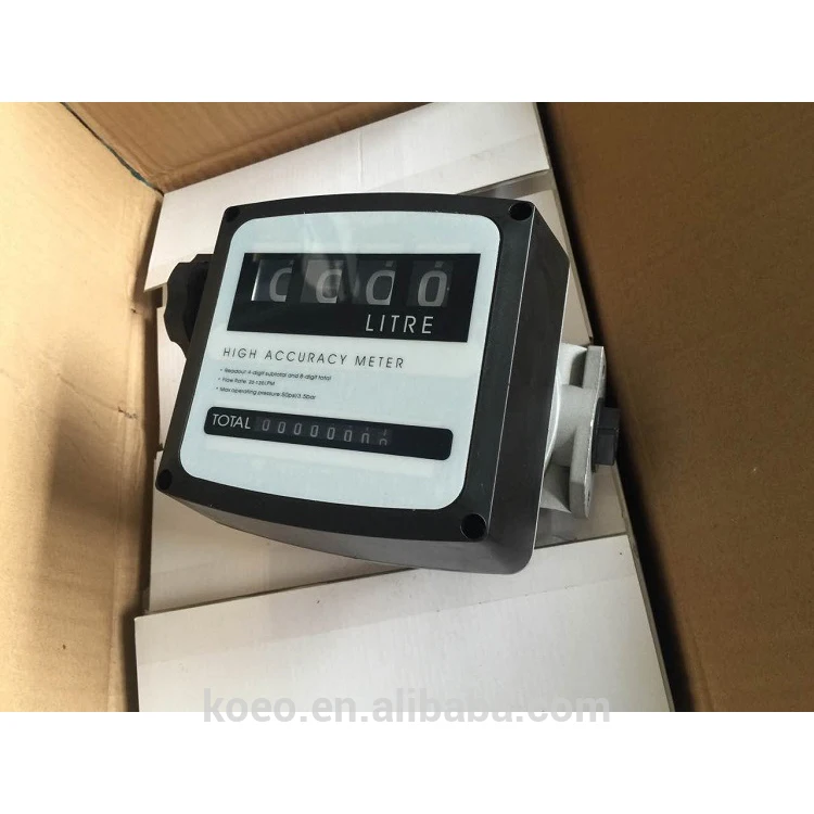 

4 цифр, механический расходомер, дешевый расходомер